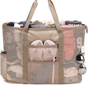 Brand New: Mesh Beach Tote